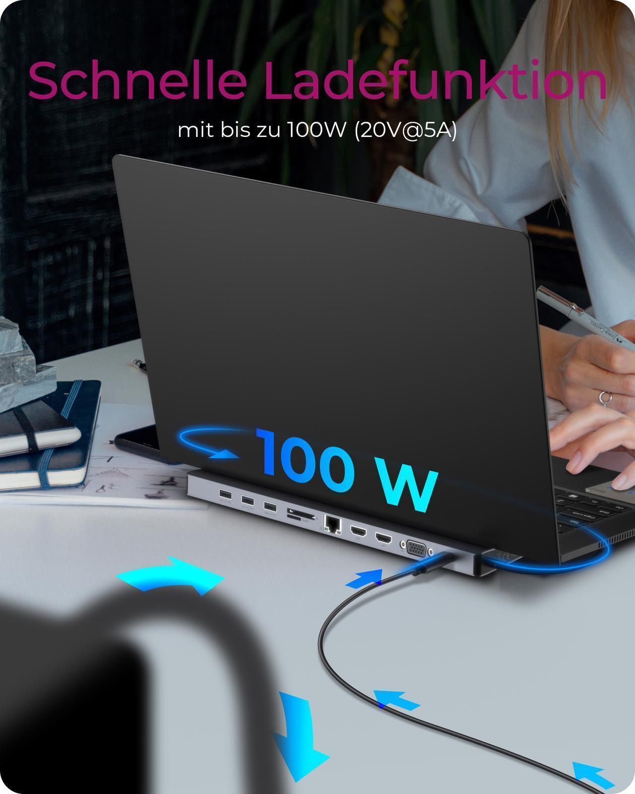 11-in-1 USB Type-C® Dock