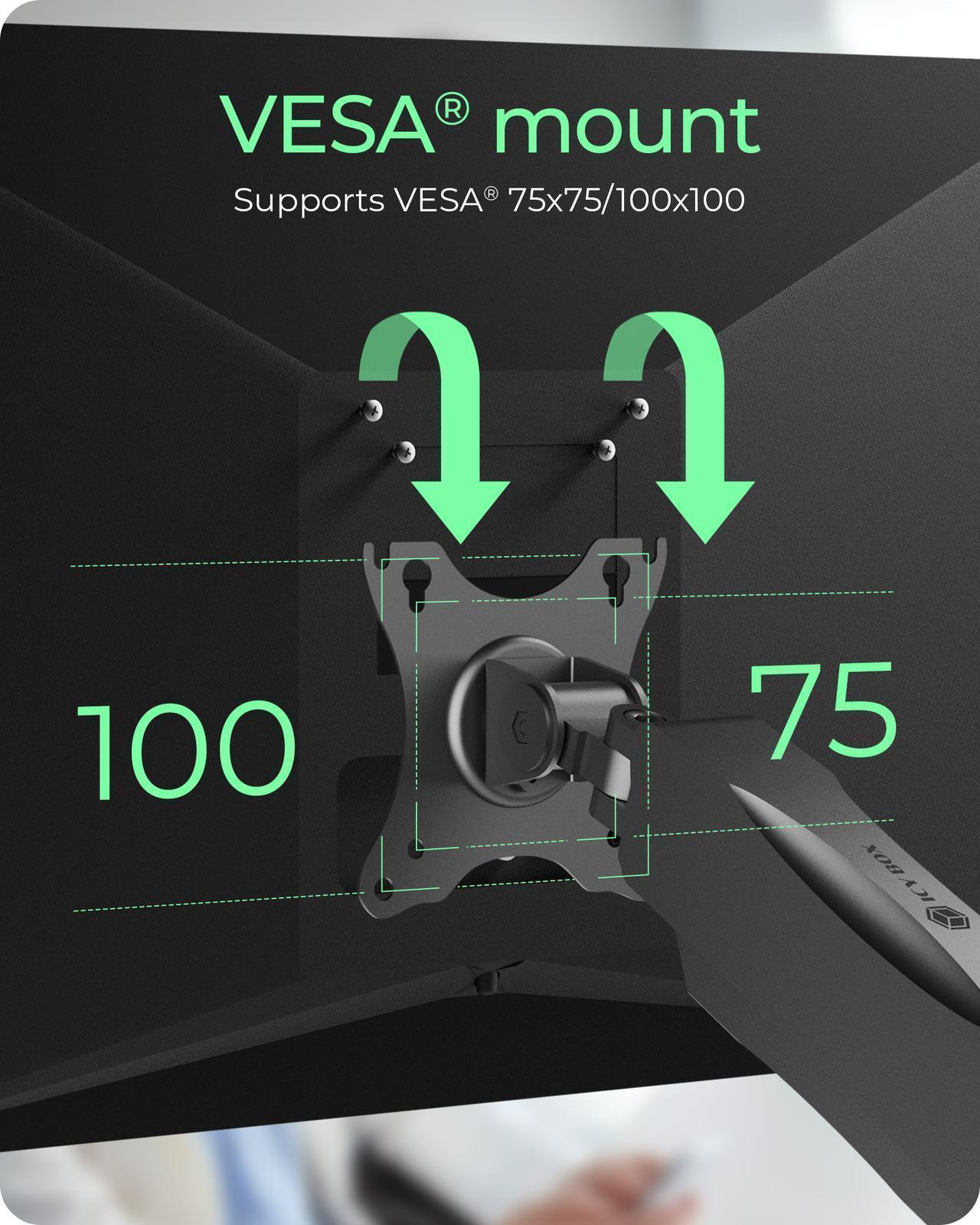 Dual Monitorständer Tischmontage