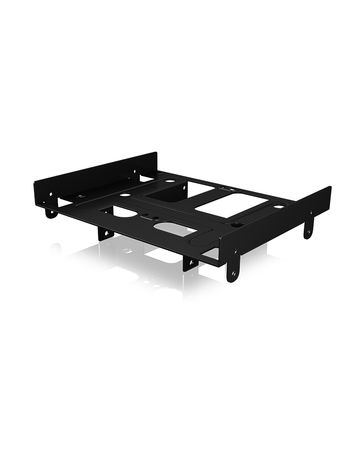 Einbaumrahmen für 2x HDD/SSD für 1x 5.25" Schacht