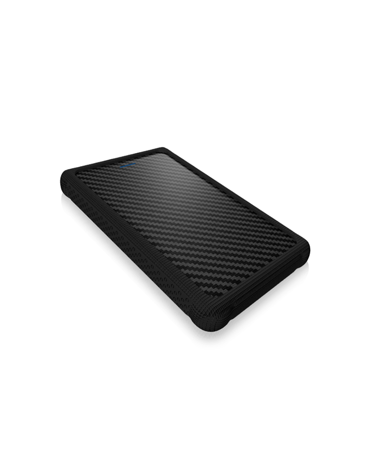 Gehäuse für 1x HDD/SSD mit USB 3.0 Type-A Anschluss und Silikon Schutzhülle