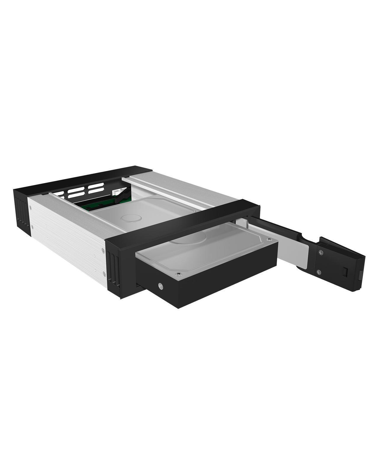 Wechselrahmen für 1x HDD für 1x 5,25" Schacht mit Schloss