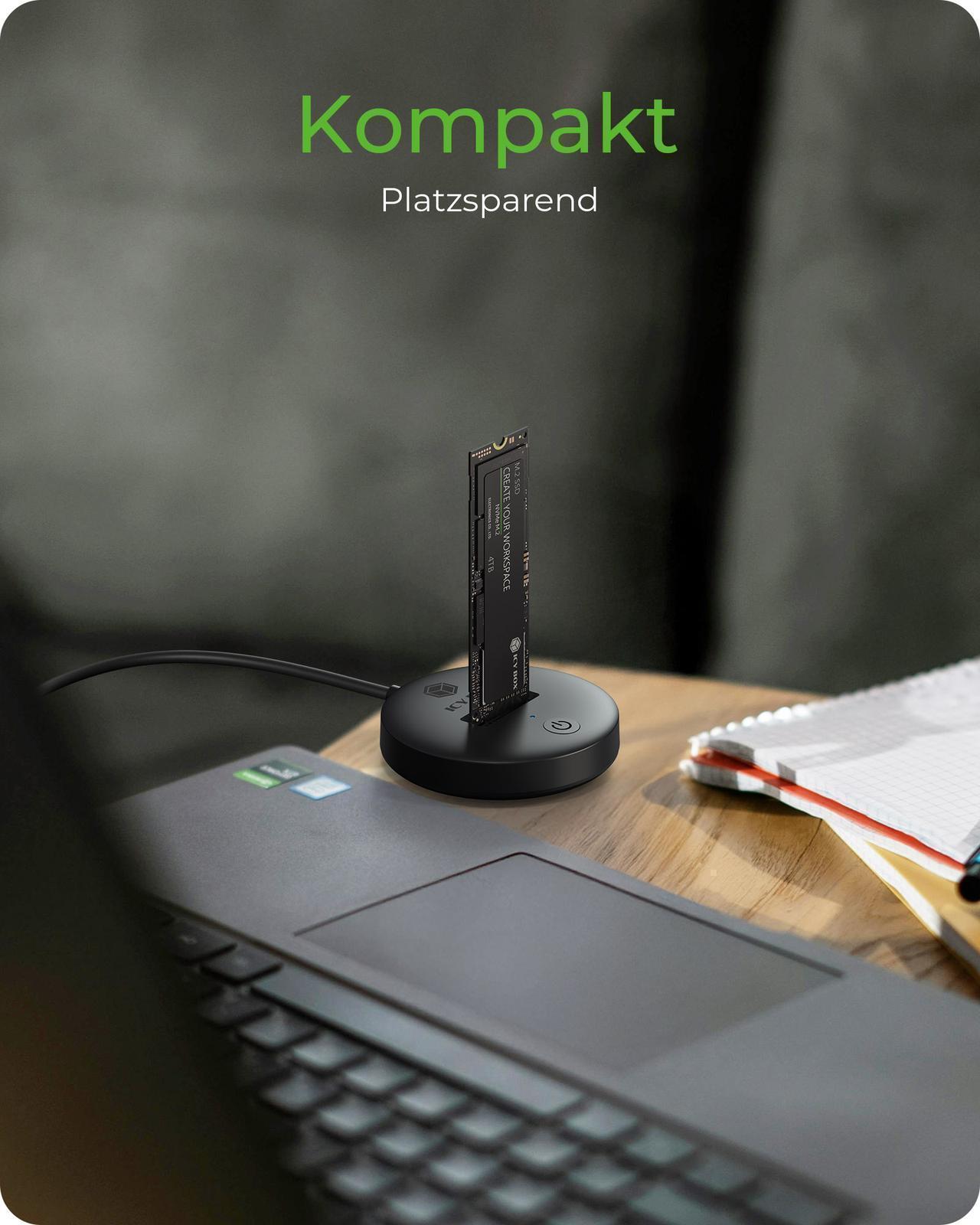 DockingStation für NVMe & SATA M.2 SSD