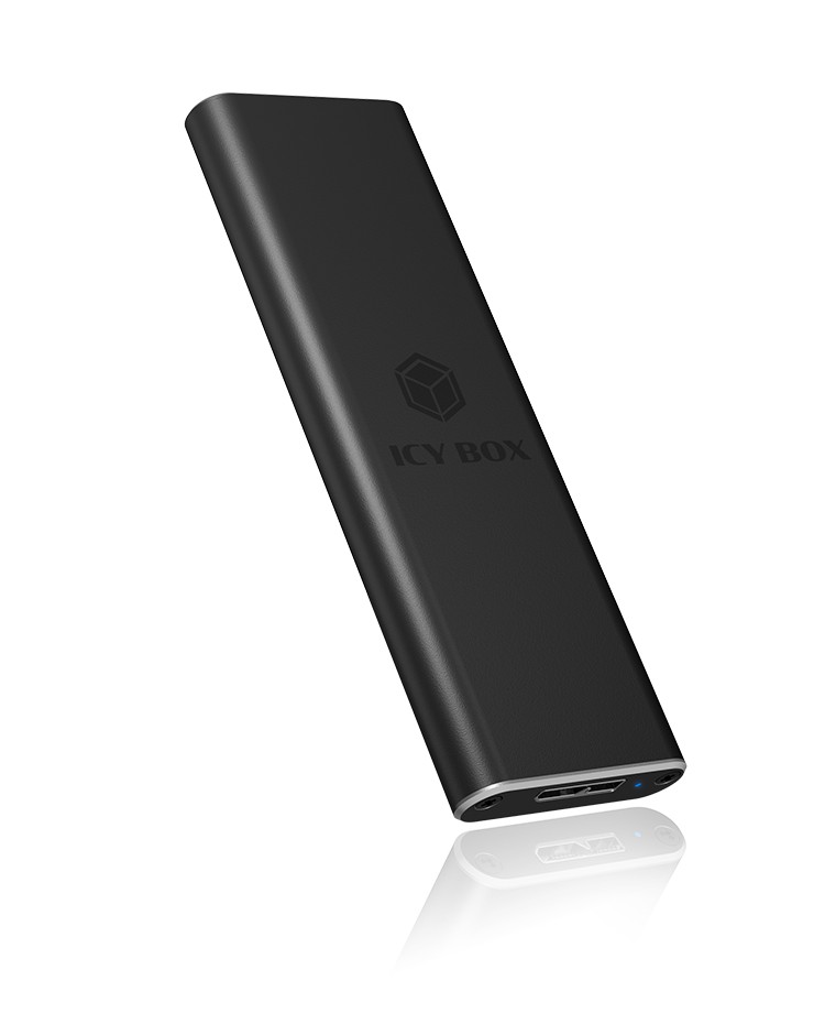 Gehäuse für 1x M.2 SSD mit USB 3.0 Type-A Anschluss