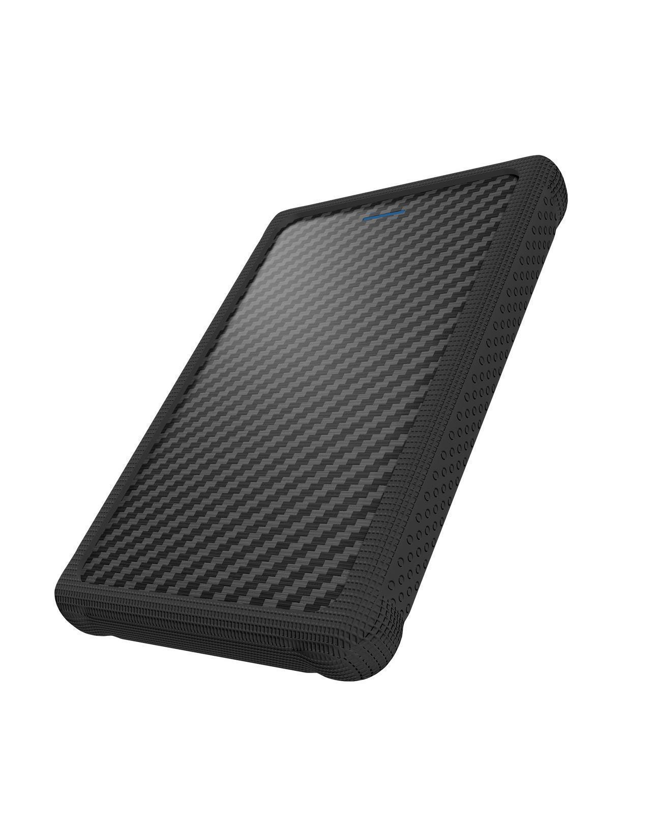 Gehäuse für 1x HDD/SSD mit USB 3.0 Type-A Anschluss und Silikon Schutzhülle