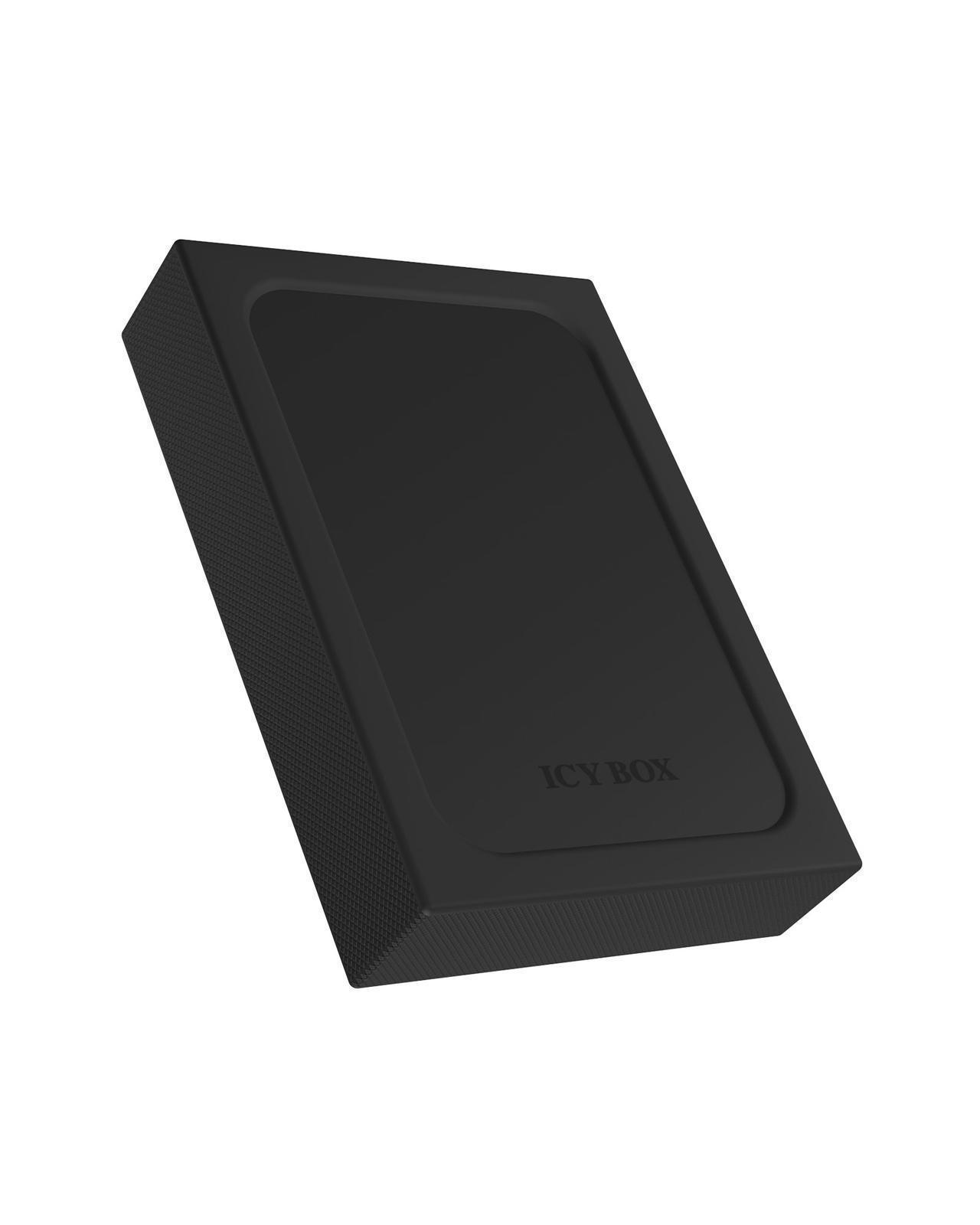 Gehäuse für 1x HDD/SSD mit USB 3.0 Type-A Anschluss und Silikon Schutzhülle