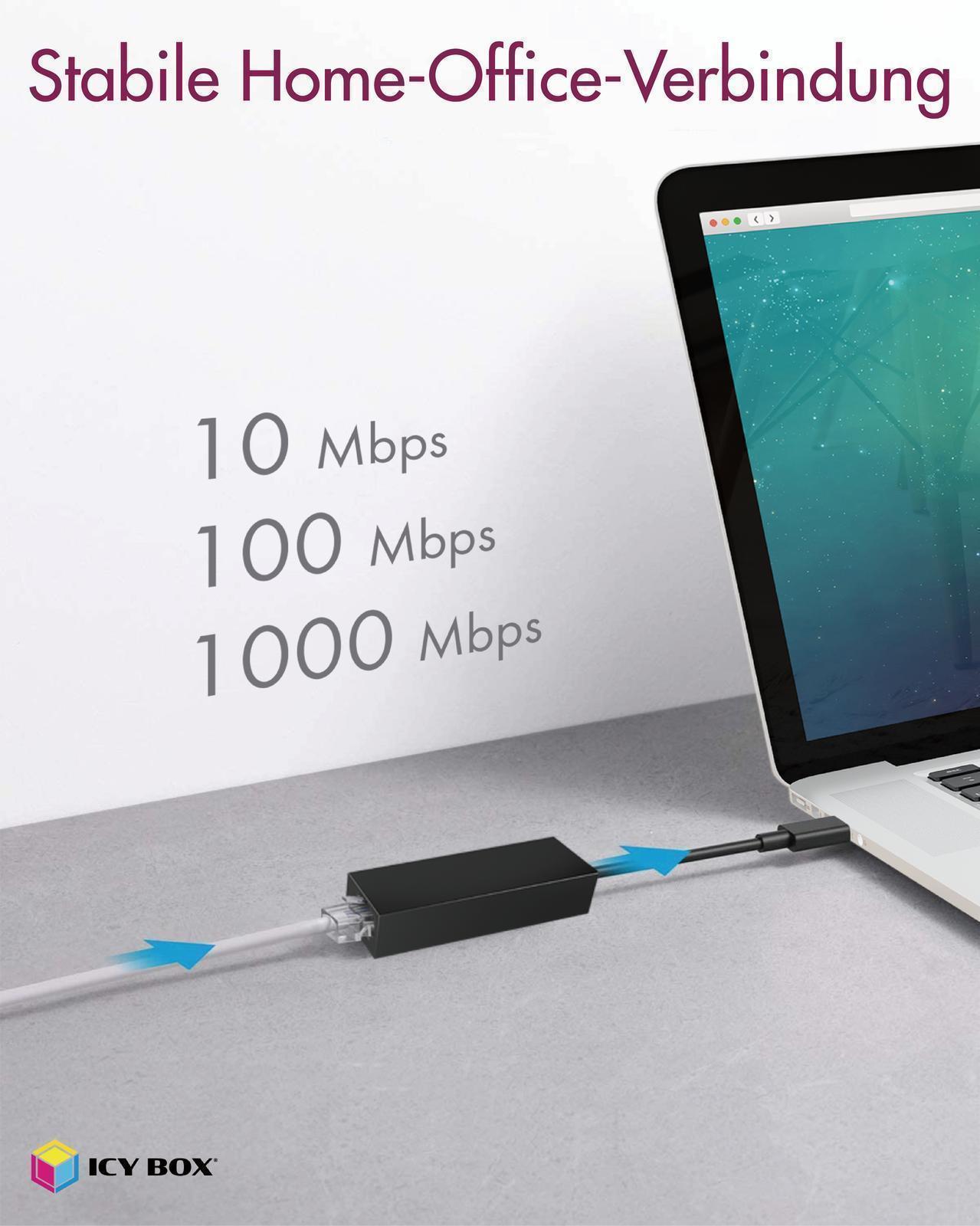 USB 3.0 A-Type zu RJ-45 Ethernet Port