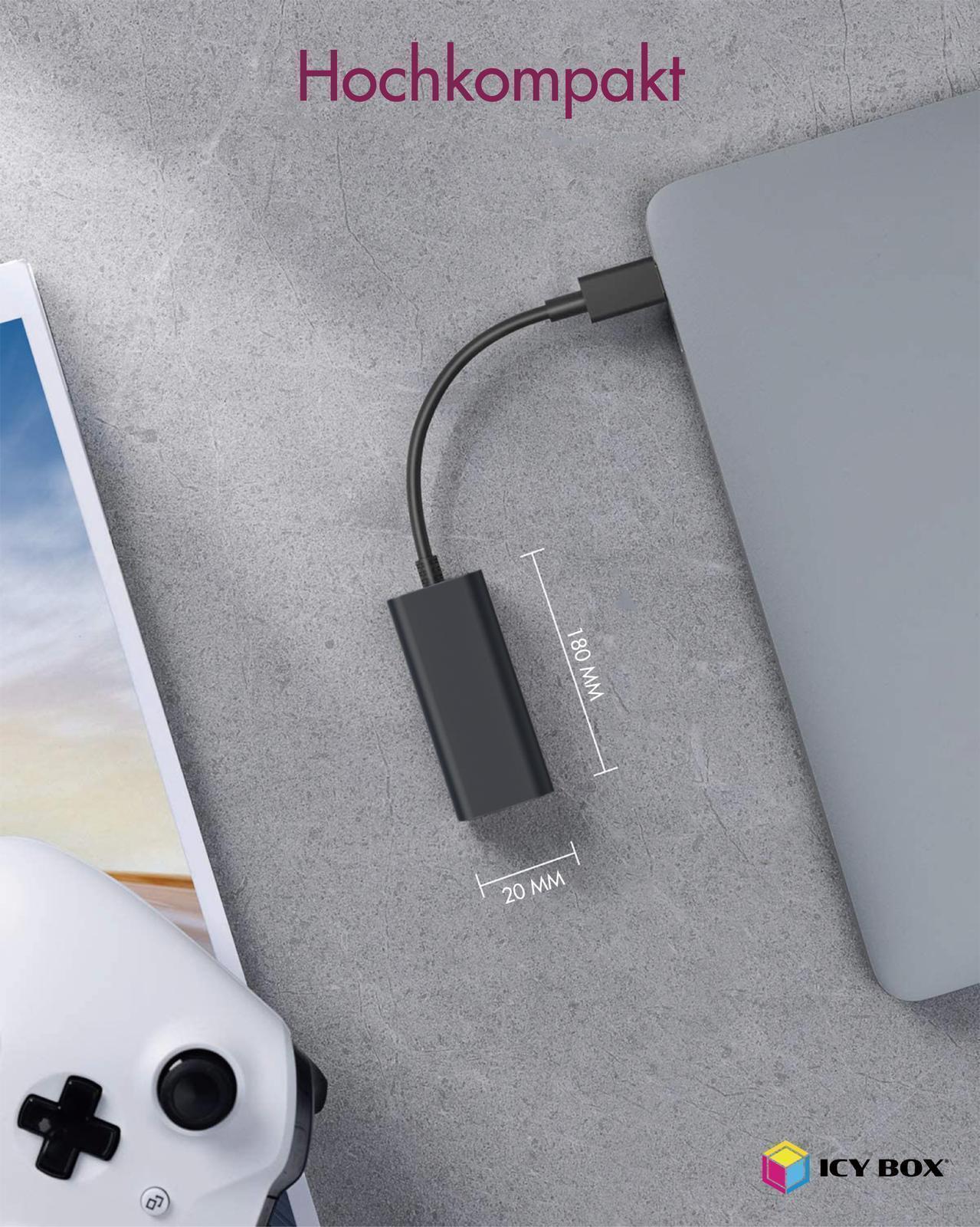 USB 3.0 A-Type zu RJ-45 Ethernet Port