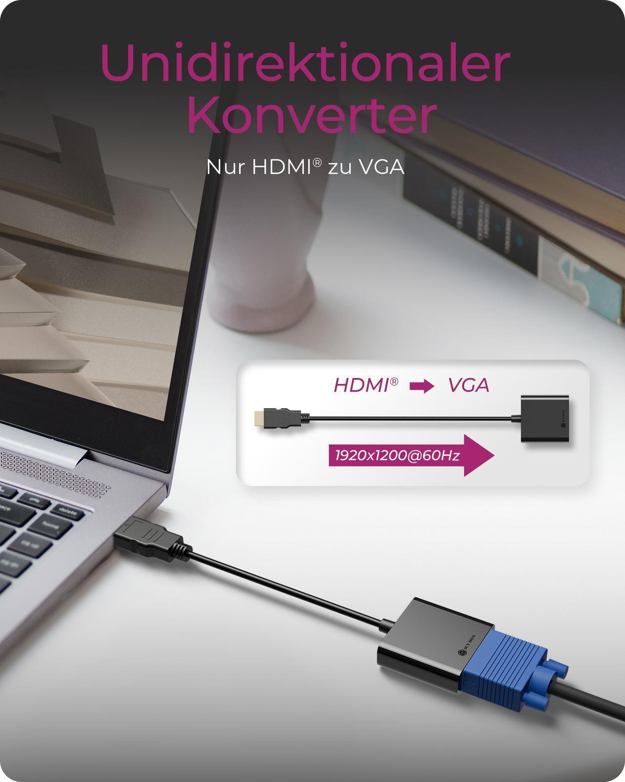 HDMI® zu VGA Adapter
