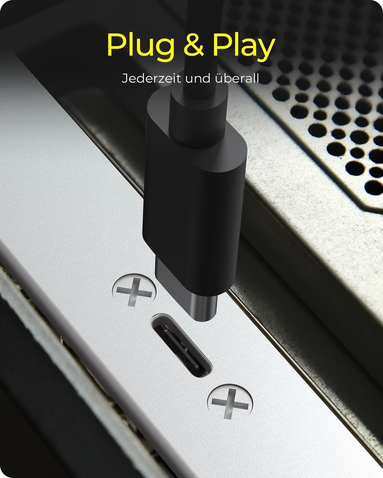 USB Type-C® Back Panel mit internem USB-Typ-E-Anschluss