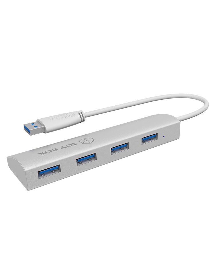 4 Port Hub mit USB Type-A Anschluss