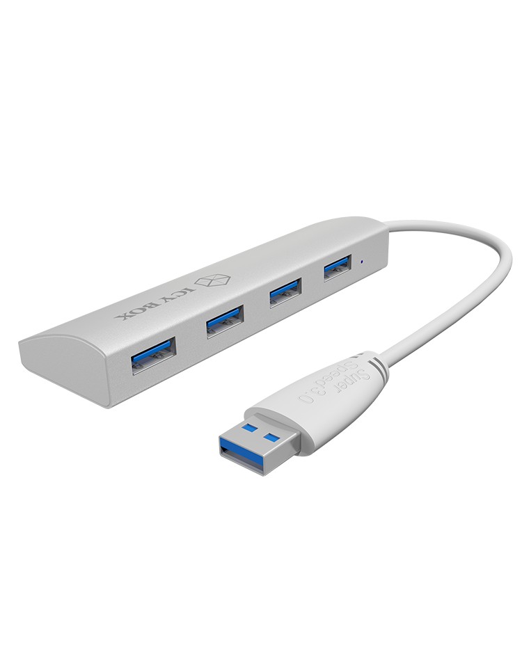4 Port Hub mit USB Type-A Anschluss