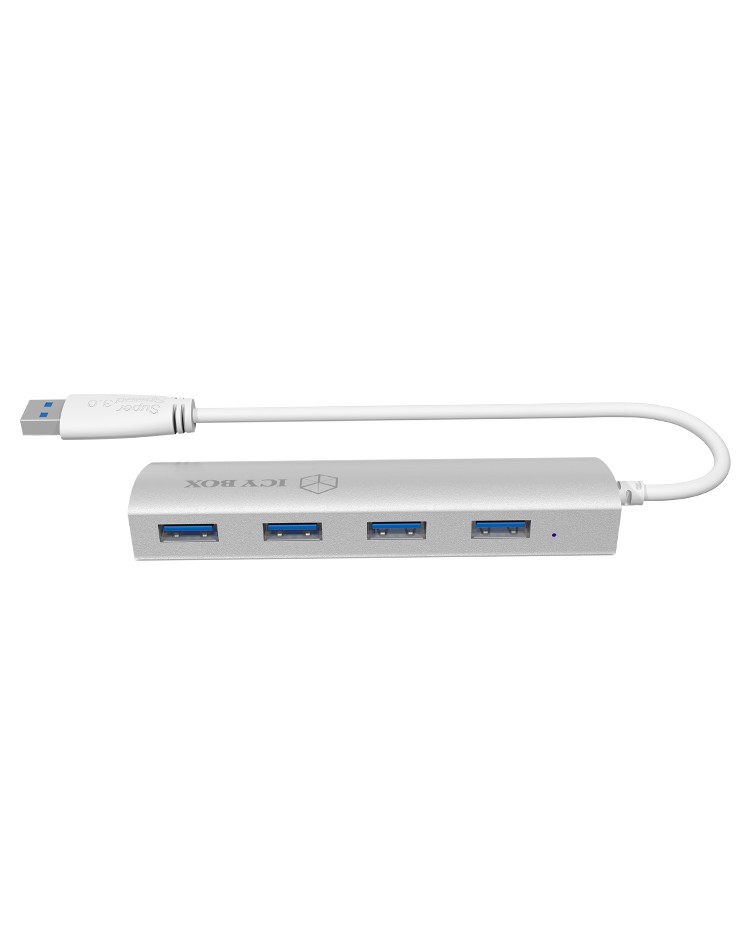 4 Port Hub mit USB Type-A Anschluss