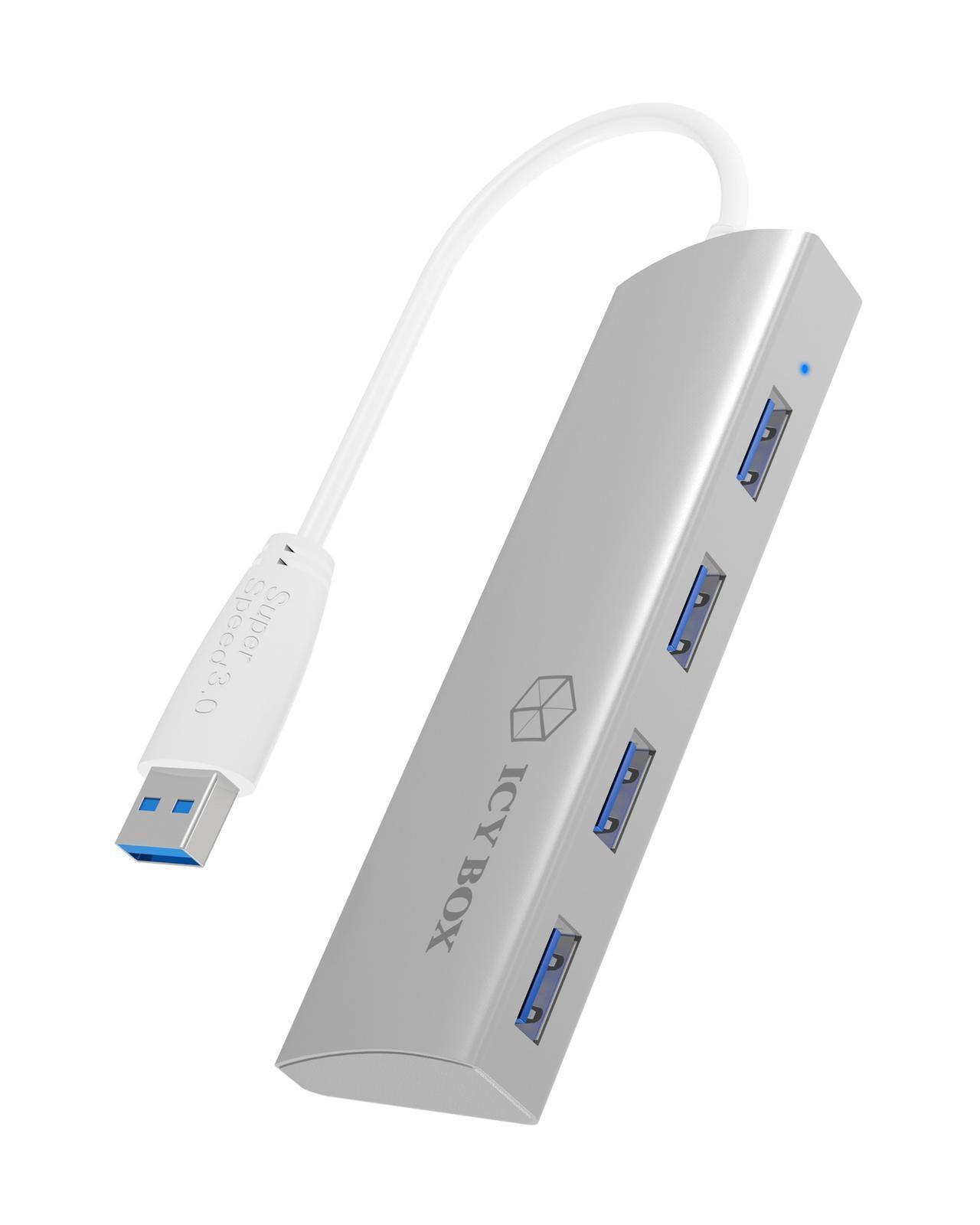 4 Port Hub mit USB Type-A Anschluss