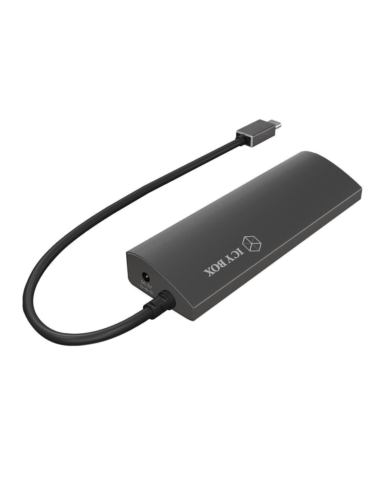 4 Port Hub mit USB Type-C® Anschluss