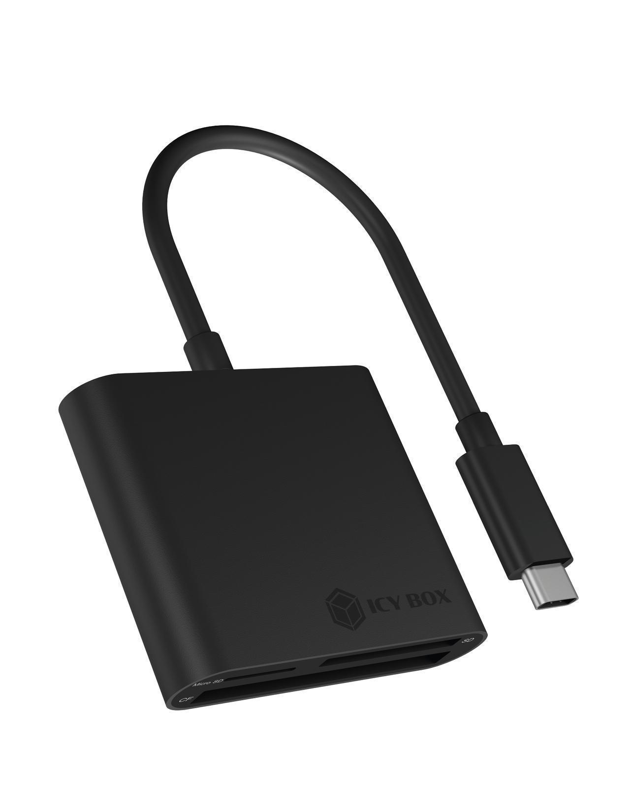 3-fach Kartenleser mit USB 3.0 Type-C® Anschluss