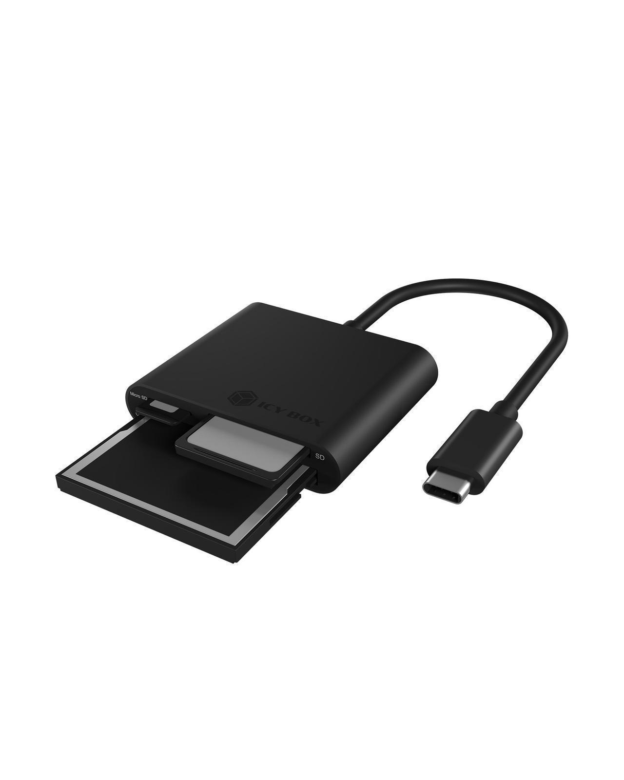 3-fach Kartenleser mit USB 3.0 Type-C® Anschluss