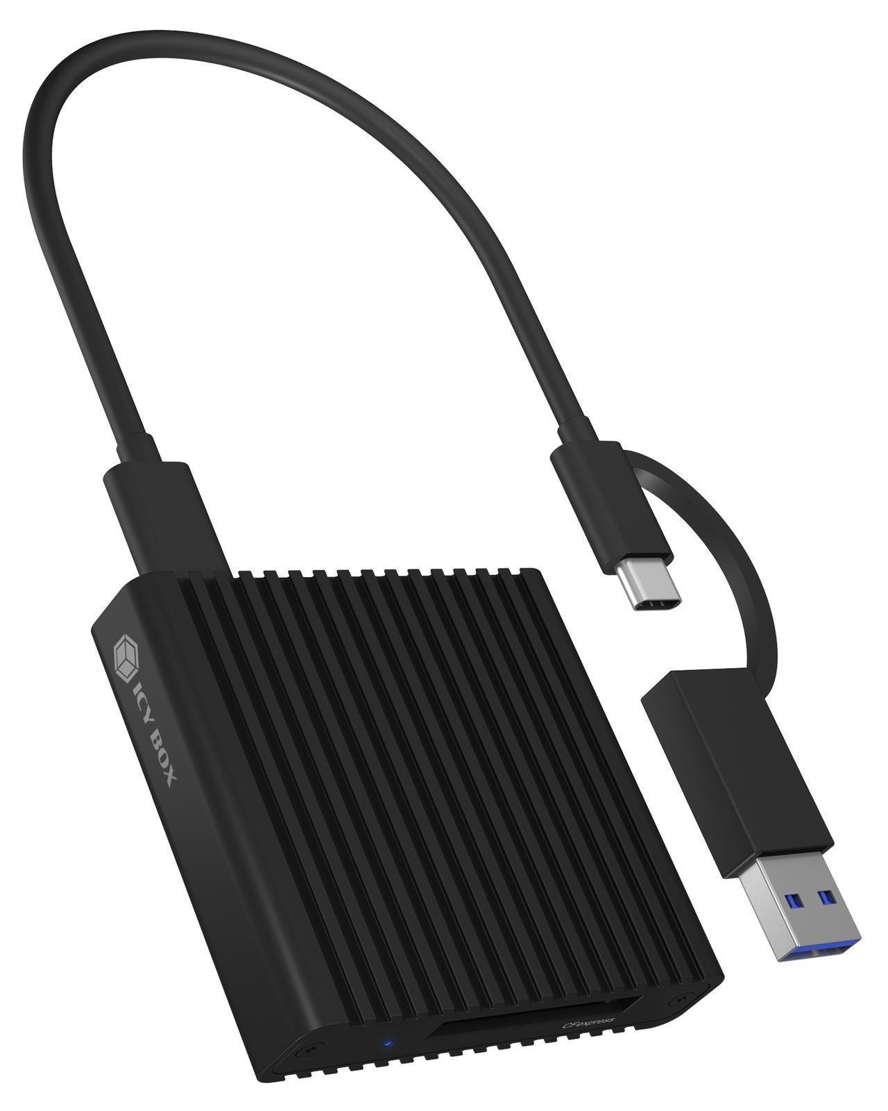 CFexpress™ Kartenleser mit USB 3.2 (Gen 2) Type-C® und Type-A Anschluss