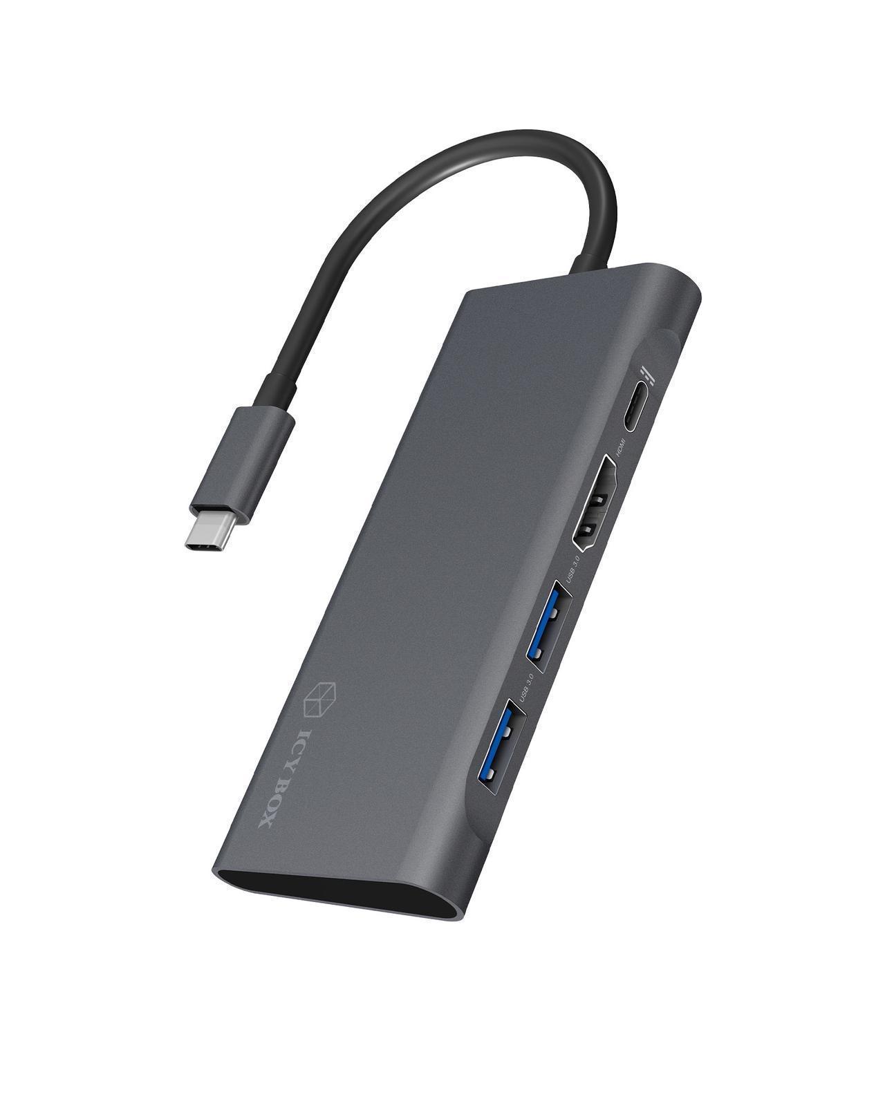 4-in-1 USB Type-C® Dock mit PD 60 W