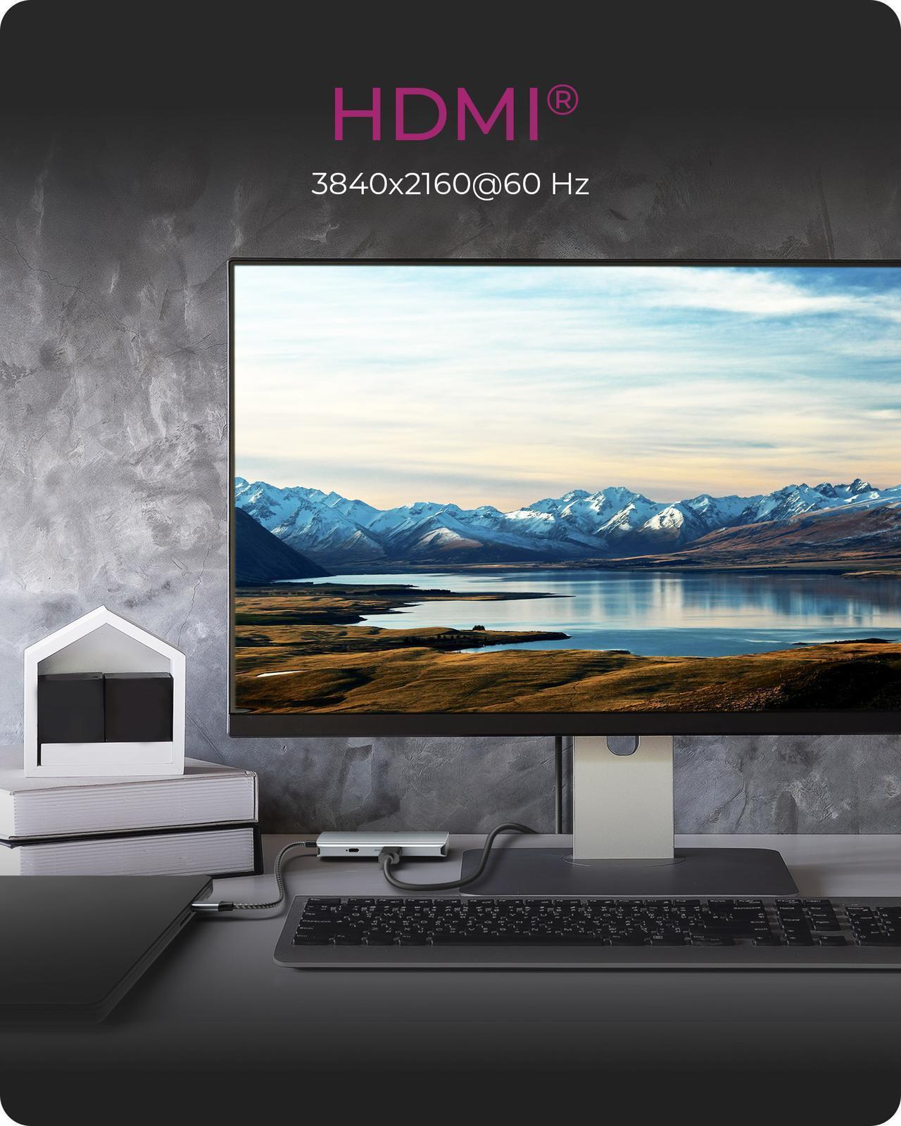 6-in-1 USB Type-C® Notebook DockingStation