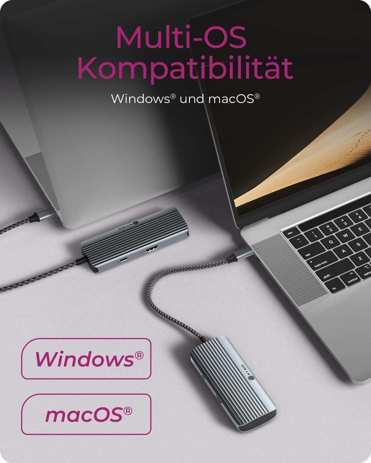 6-in-1 USB Type-C® Notebook DockingStation