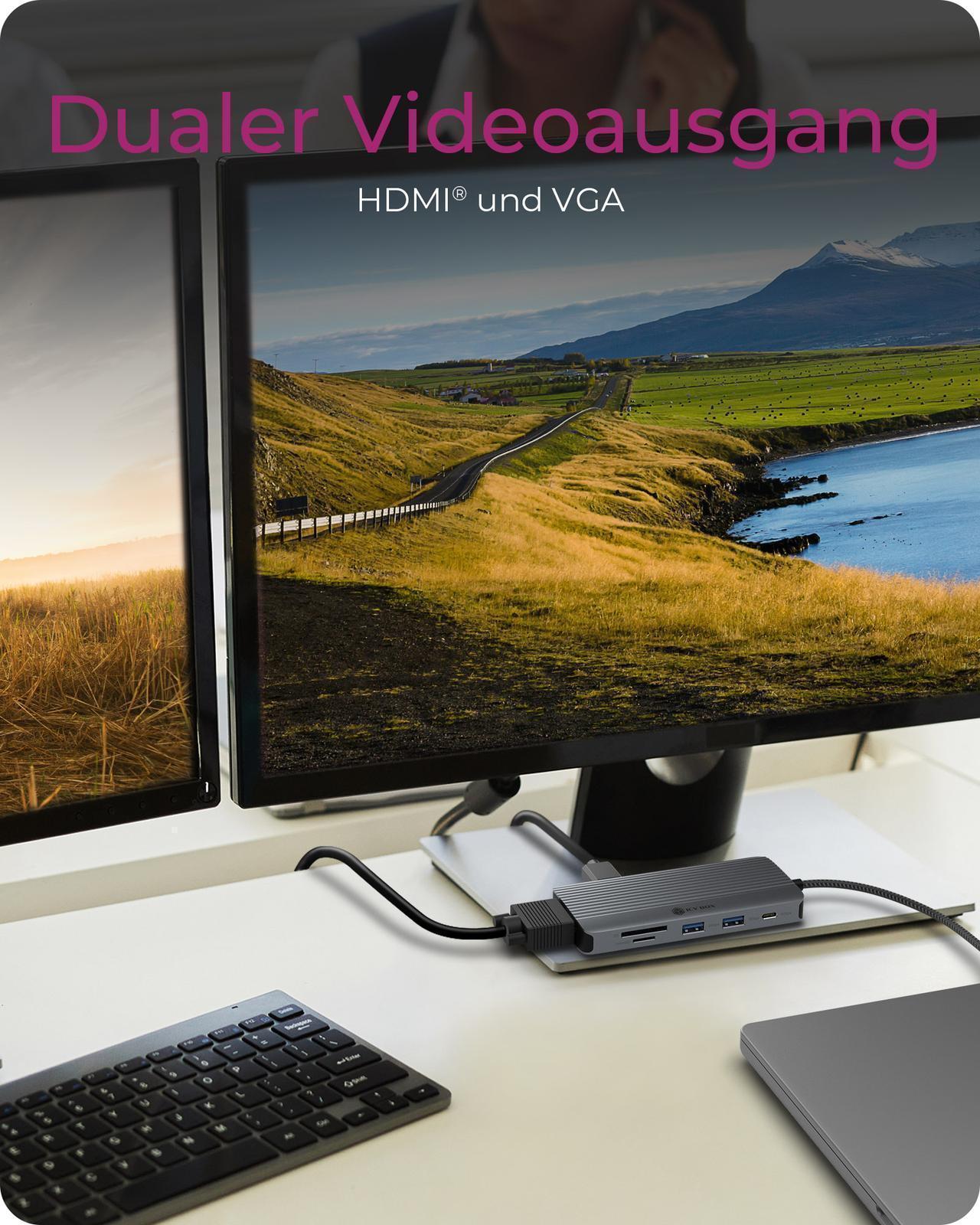 10-in-1 USB Type-C® Notebook DockingStation