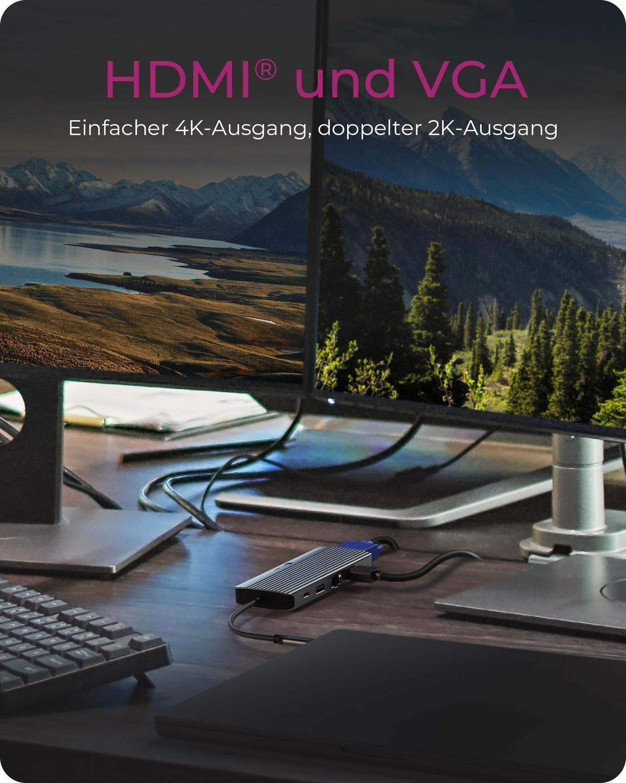 10-in-1 USB Type-C® Notebook DockingStation