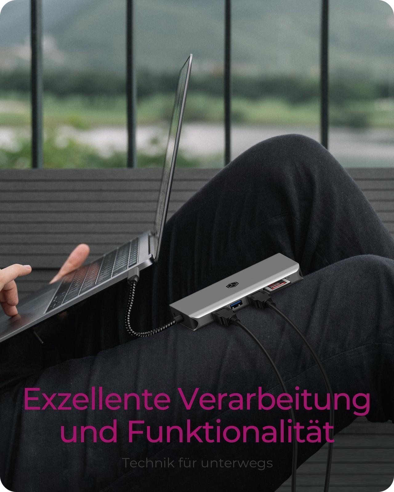 12-in-1 USB Type-C® Dock mit PD bis zu 100 W