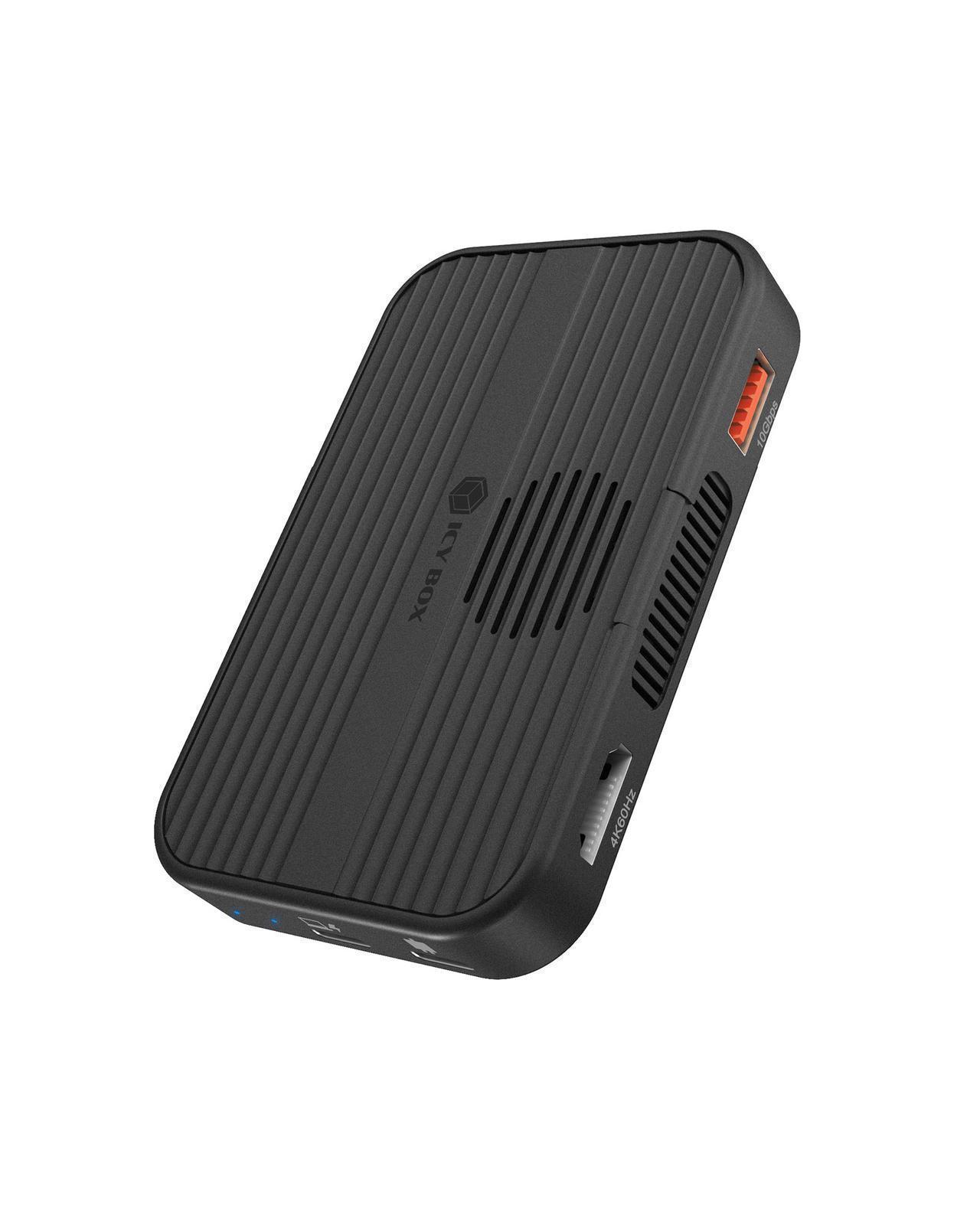 7-in-1 DockingStation als magnetisches M.2 NVMe und SATA SSD Gehäuse mit integriertem Lüfter