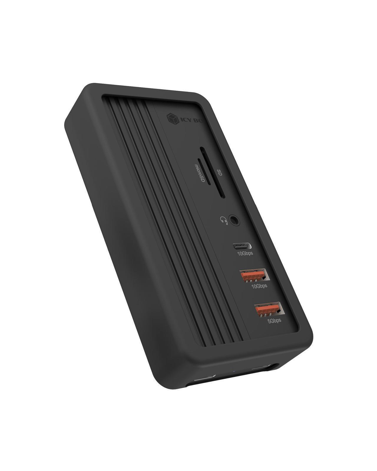 10-in-1 DockingStation inklusive M.2 NVMe SSD Gehäuse