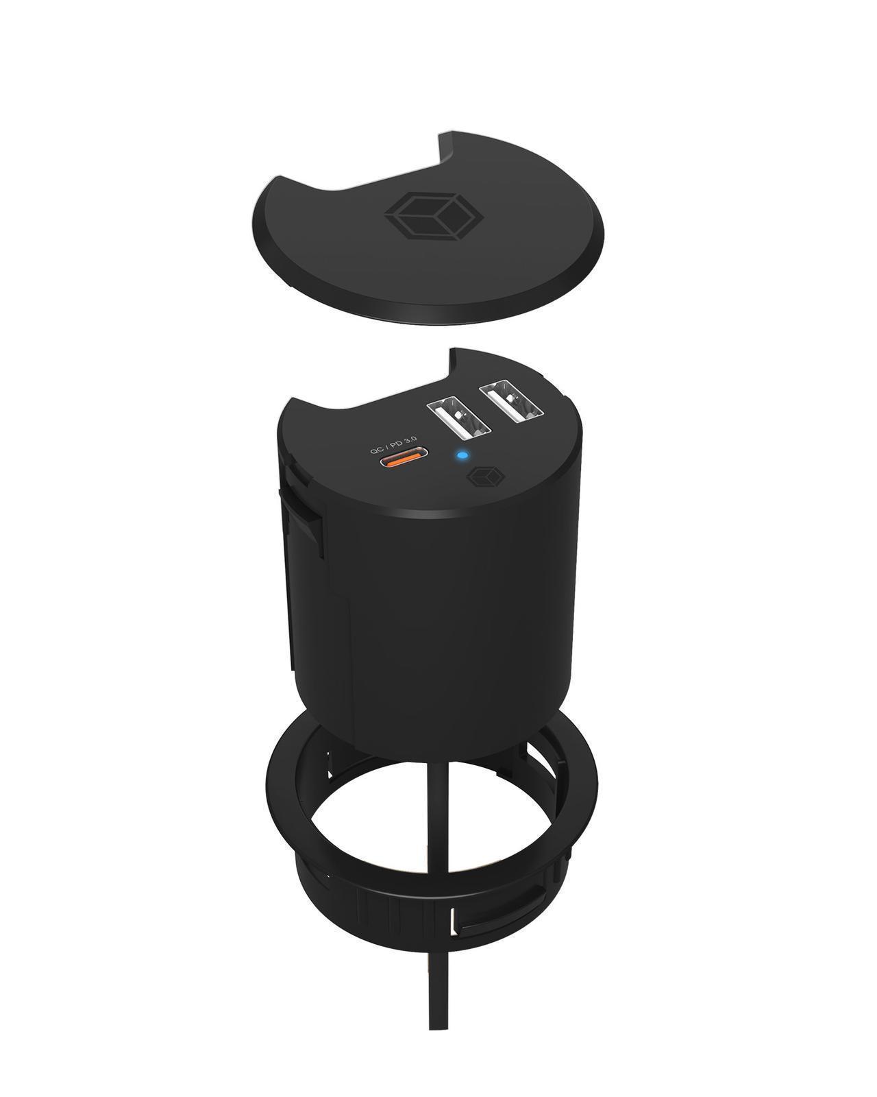 USB Tischladegerät mit Power Delivery & Quick Charge