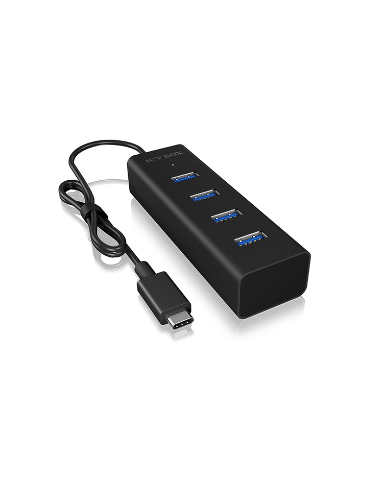 4 Port Hub mit USB Type-C® Anschluss