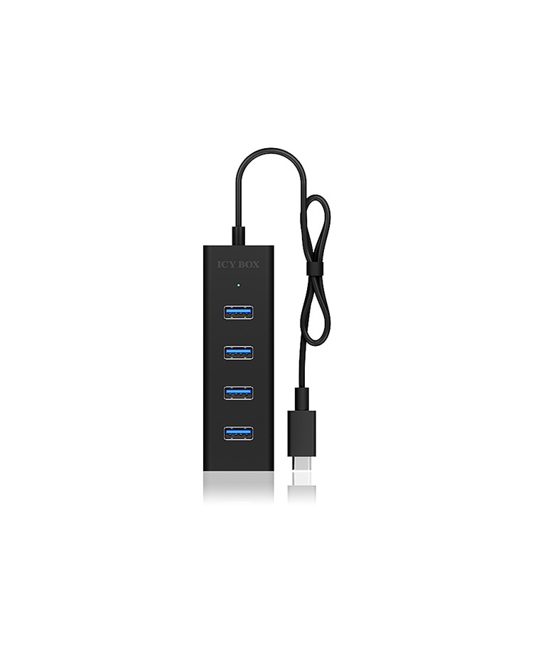 4 Port Hub mit USB Type-C® Anschluss