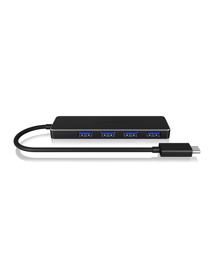 4 Port Hub mit USB Type-C® Anschluss