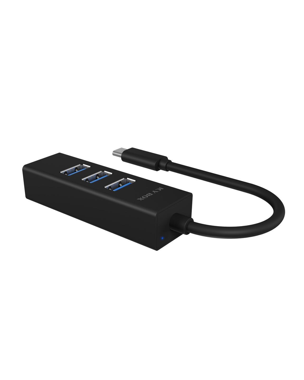 4 Port Hub mit USB Type-C® Anschluss
