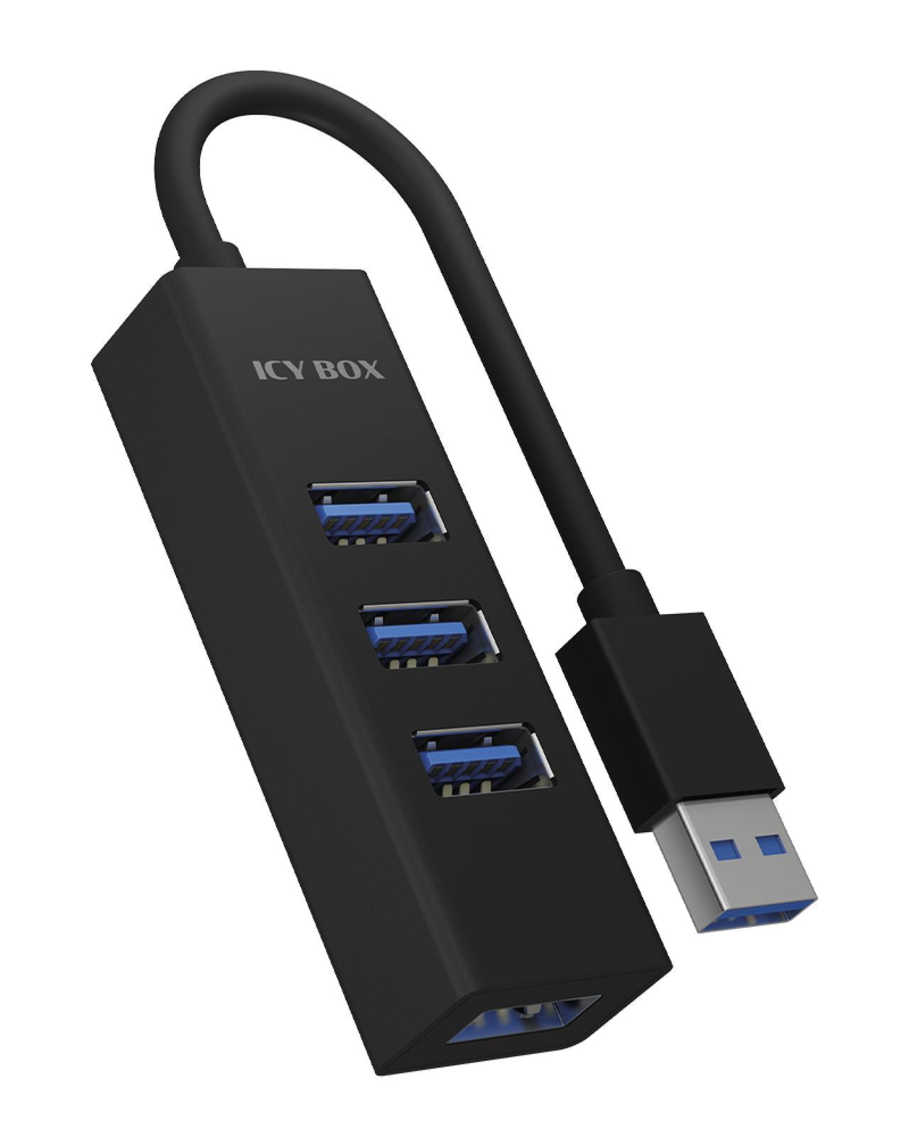 4 Port Hub mit USB Type-A Anschluss
