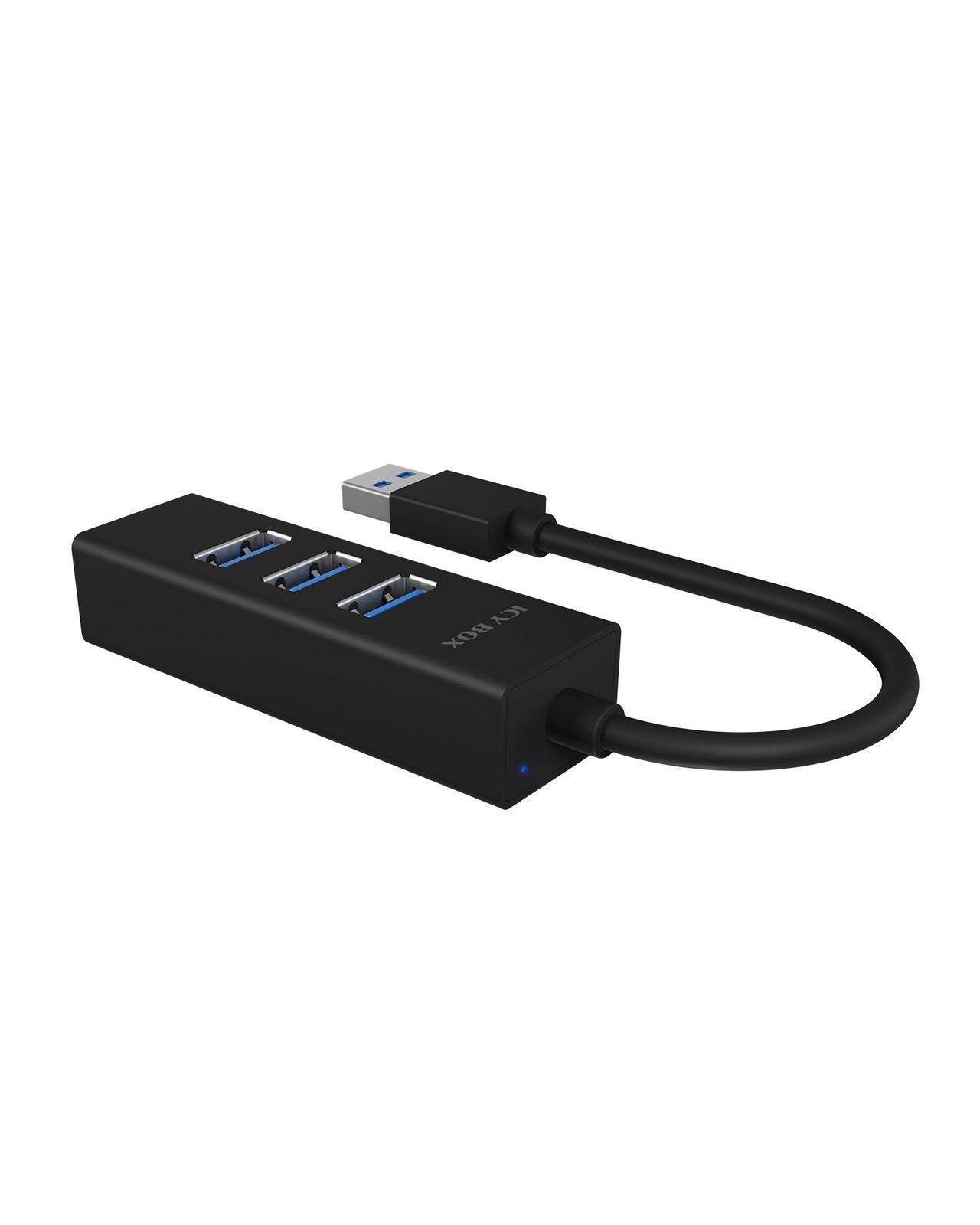 4 Port Hub mit USB Type-A Anschluss