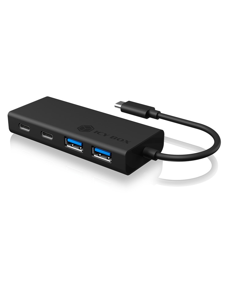 4 Port Hub mit USB Type-A Anschluss
