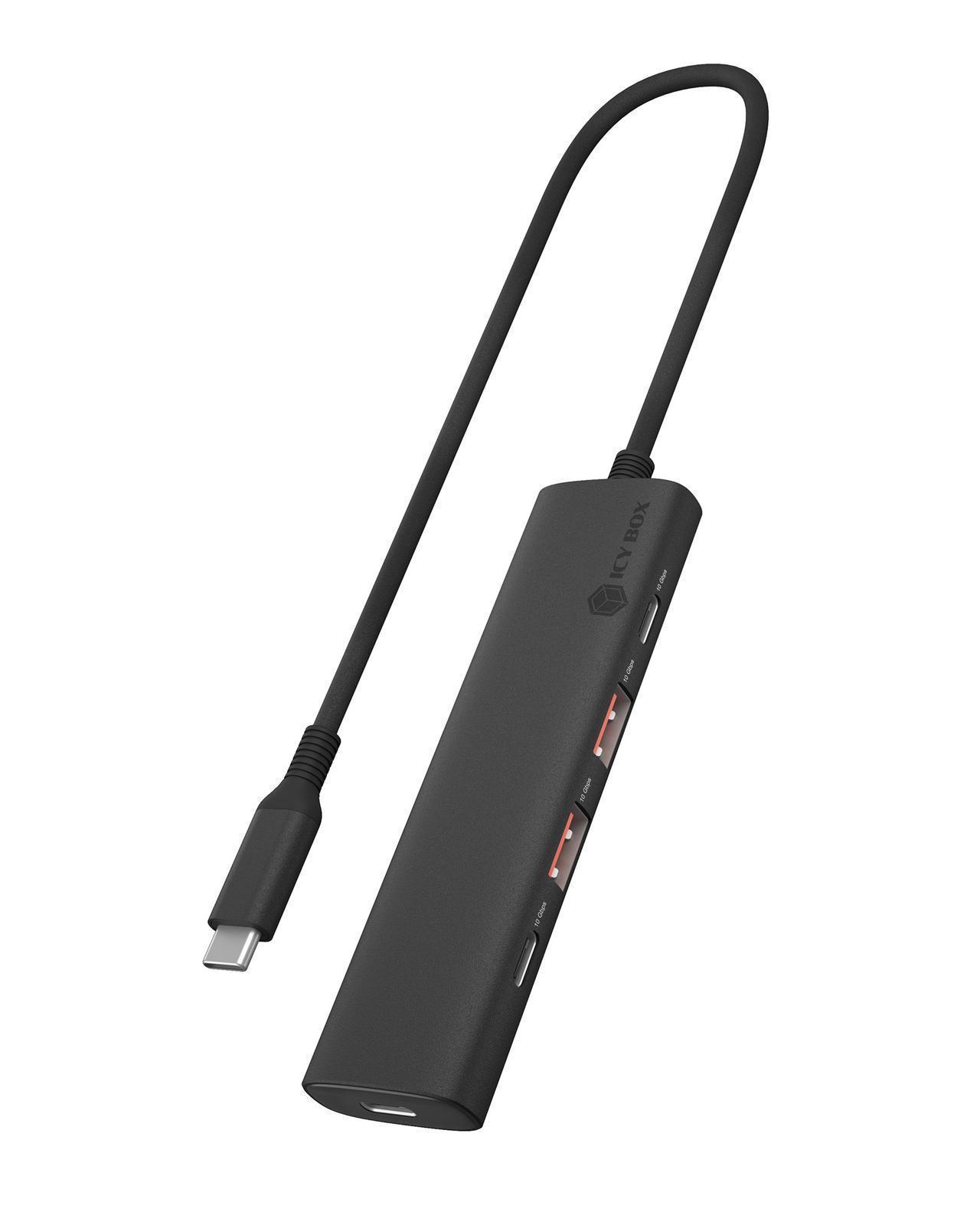 4-Port USB 3.2 Gen 2 Hub mit USB Power Delivery