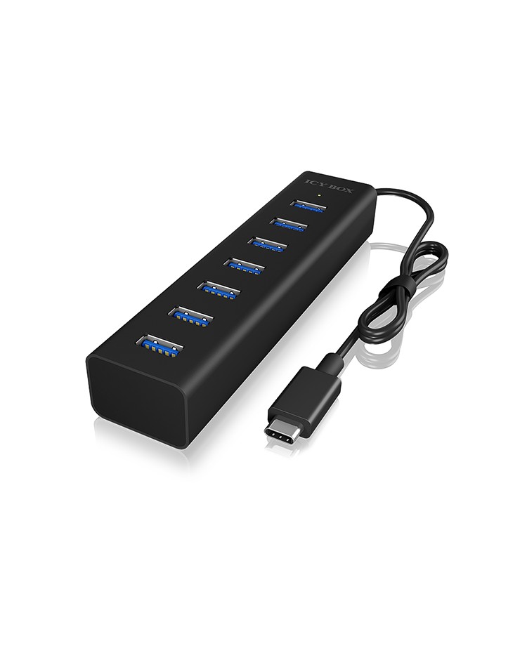 7 Port Hub mit USB Type-C® Anschluss