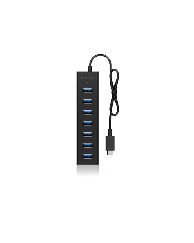 7 Port Hub mit USB Type-C® Anschluss