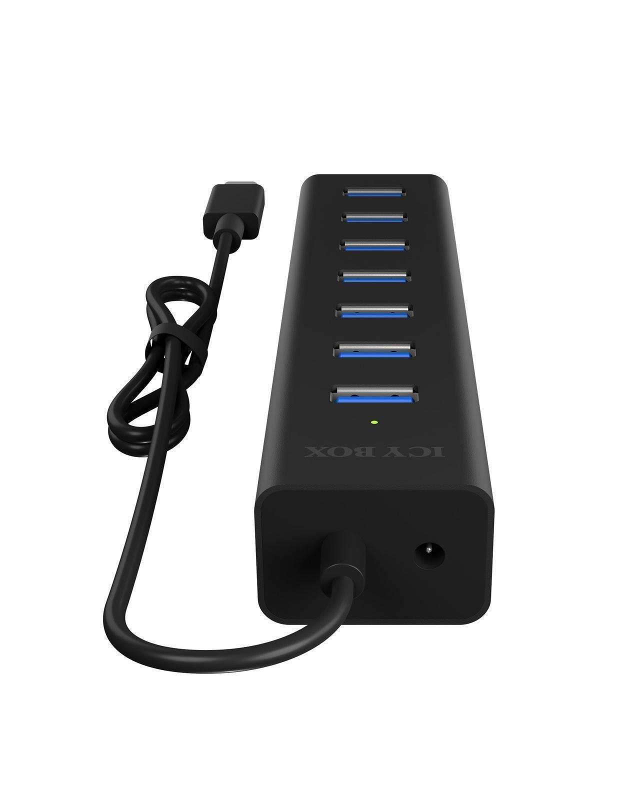 7 Port Hub mit USB Type-C® Anschluss