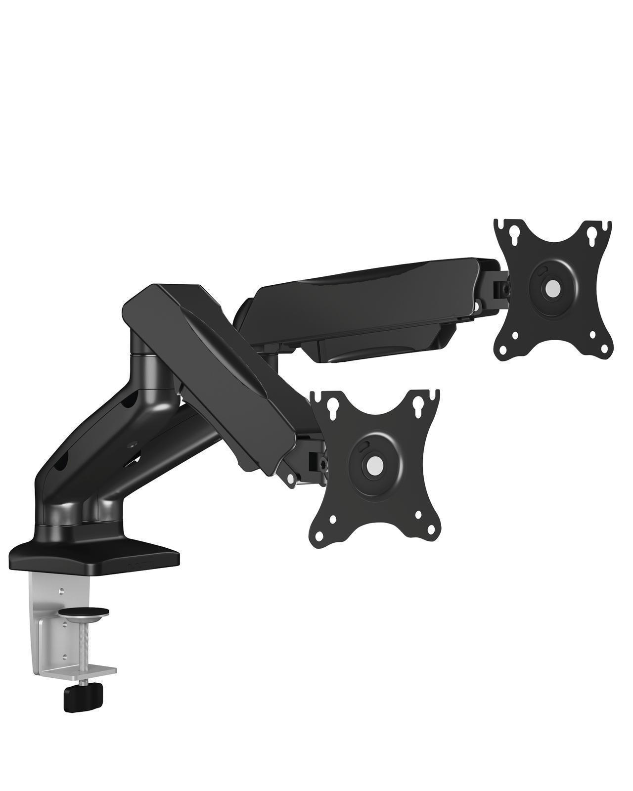 Monitorständer, Tischhalterung für zwei Monitore bis zu 32" (81 cm) Drehmomenteinstellung