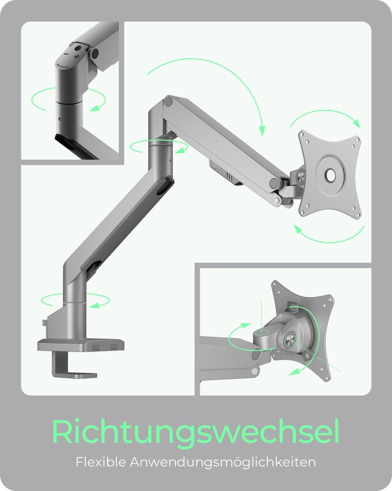 Monitorständer mit Tischhalterung für einen Monitor bis zu 32" (81 cm)