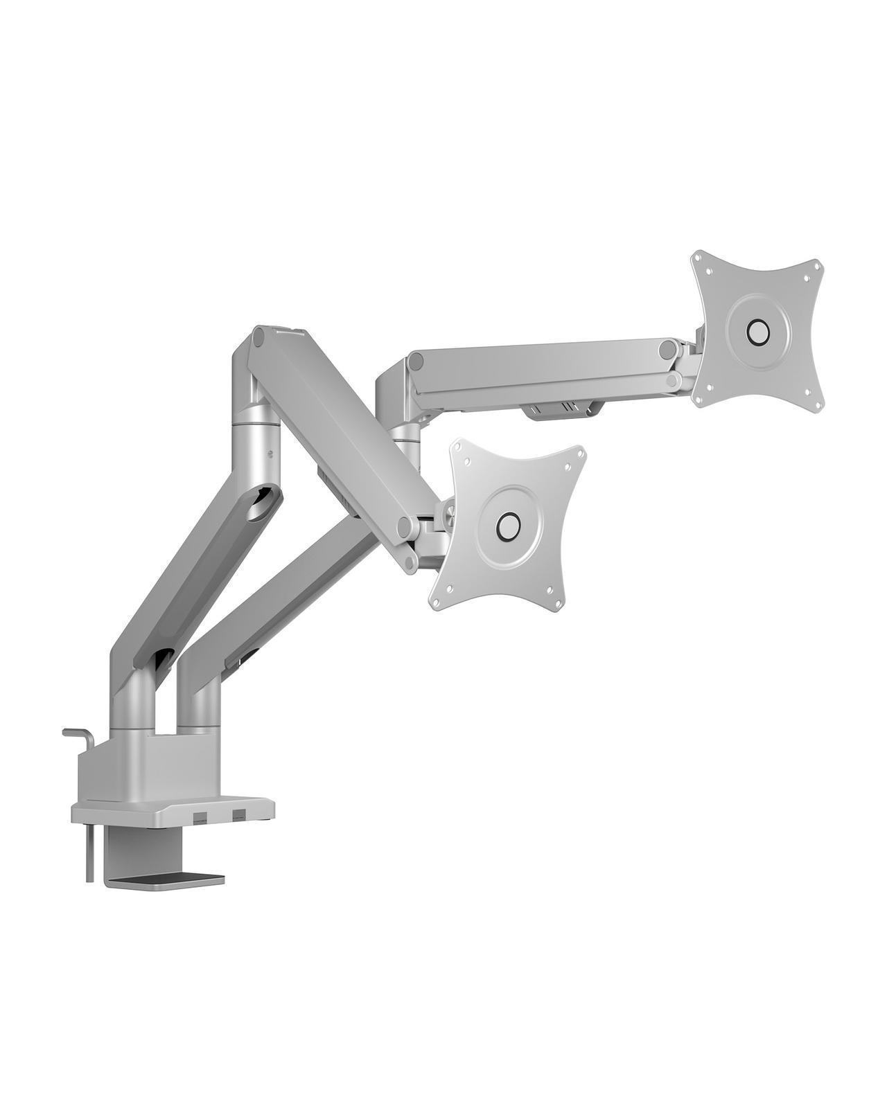 Monitorständer mit Tischhalterung für zwei Monitore bis zu 32" (81 cm)