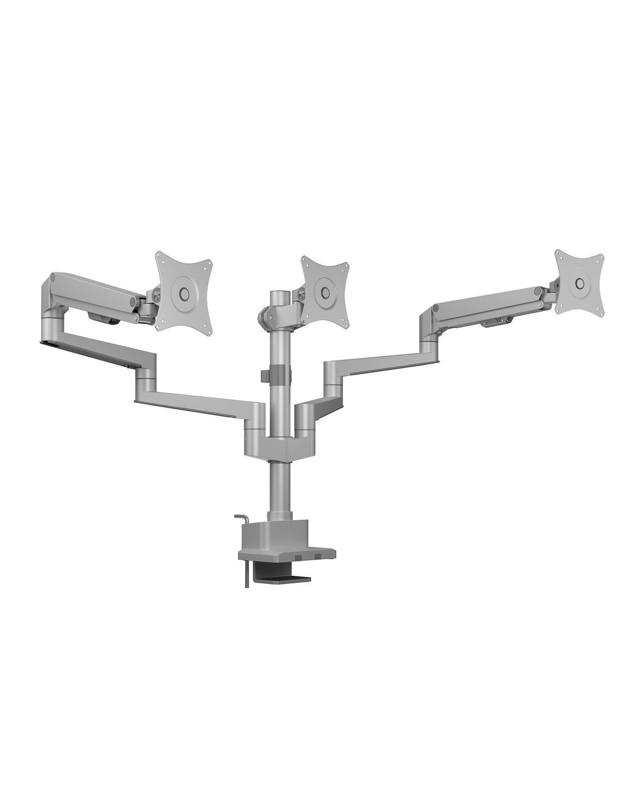 Monitorständer mit Tischhalterung für drei Monitore bis zu 30" (76 cm)