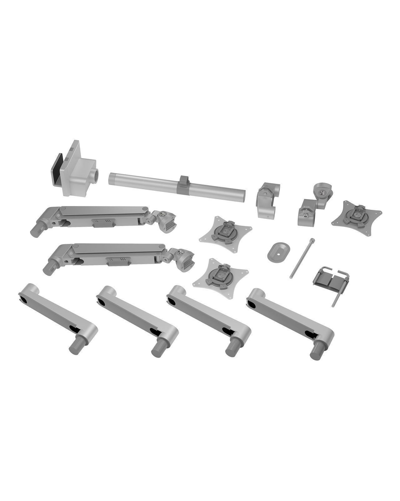 Monitorständer mit Tischhalterung für drei Monitore bis zu 30" (76 cm)