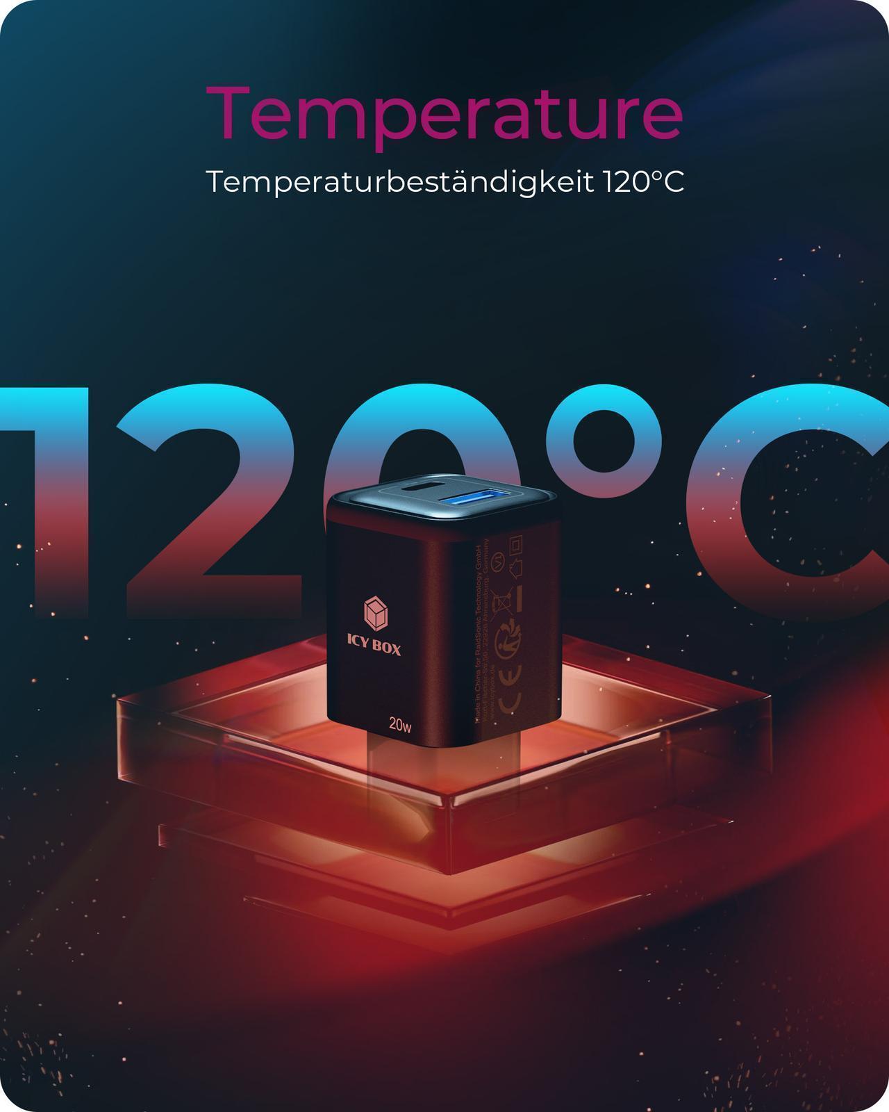 2-Port USB 20W Steckerladegerät für mobile Geräte