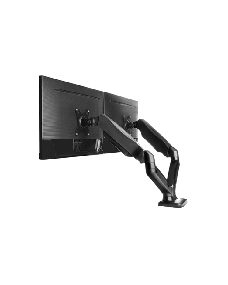 Monitorständer, Tischhalterung für zwei Monitore bis zu 32" (81 cm) Drehmomenteinstellung