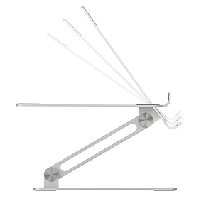 Halterung für Notebooks bis 17" rutschfest und höhenverstellbar