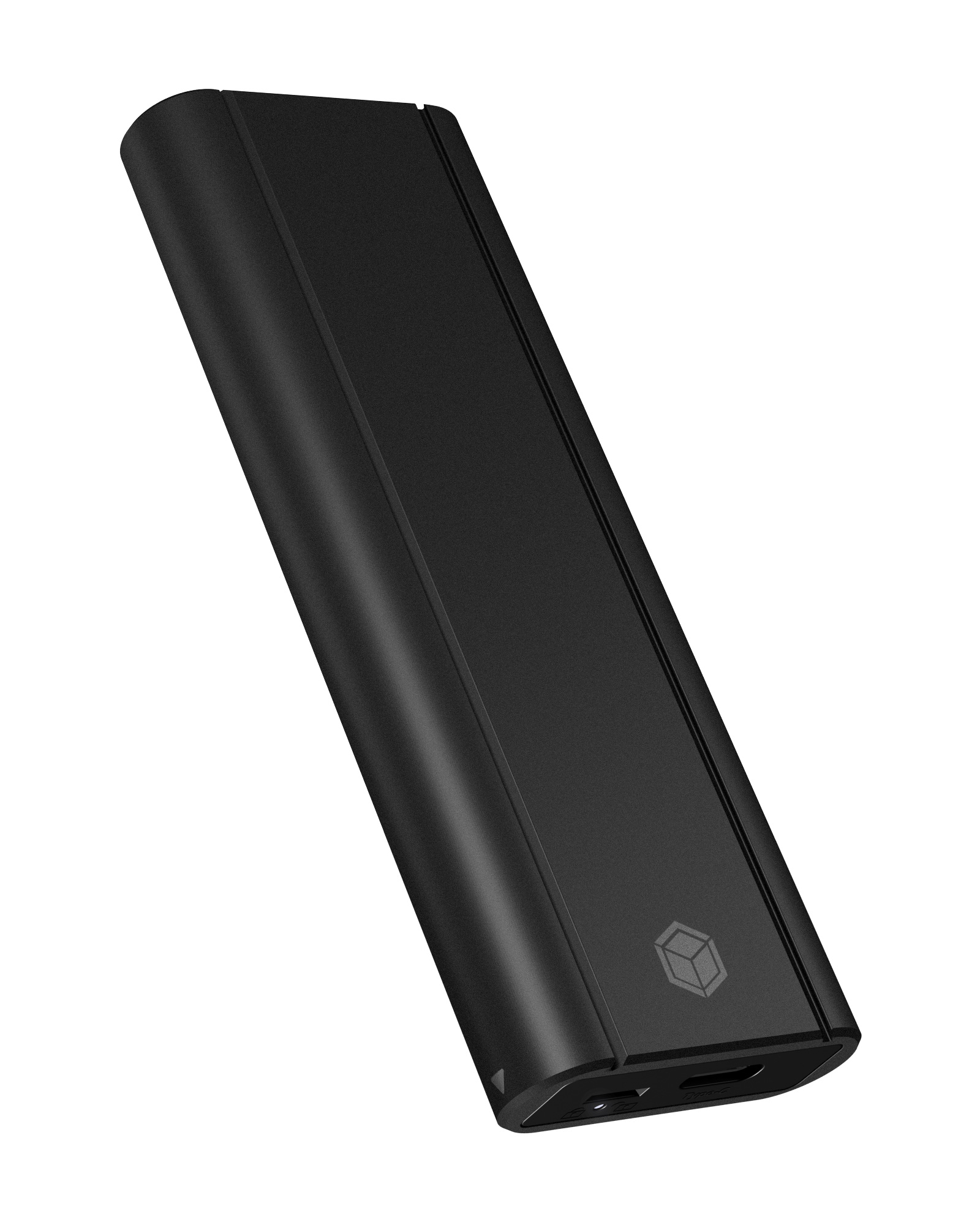 Gehäuse für 1x M.2 NVMe SSD USB 3.2 Gen 2 Type-C® Anschluss und Schreibschutz